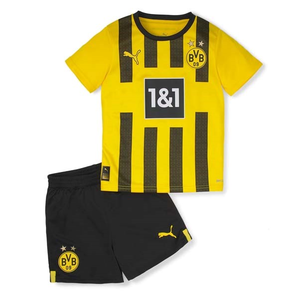 Camiseta Borussia Dortmund Primera Equipación Niños 2022/2023